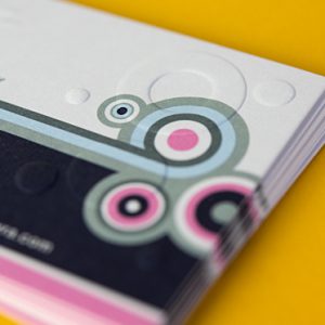 Embossed Business Cards