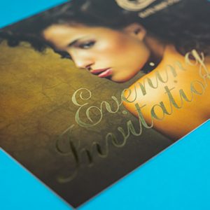 Foiled Postcards