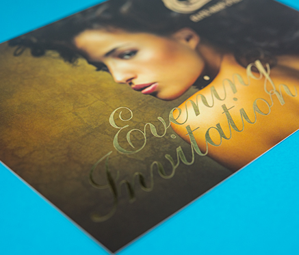 Foiled Postcards