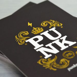 Foiled Business Cards