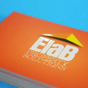 Gloss Emboss Business Cards
