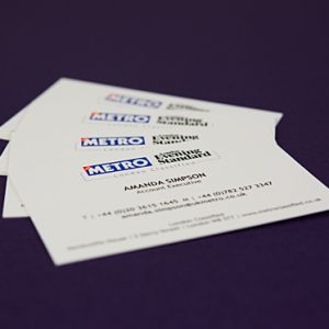 Standard Business Cards
