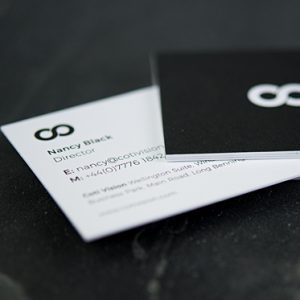 Thick Uncoated Business Cards