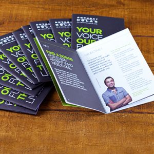 Uncoated Brochures